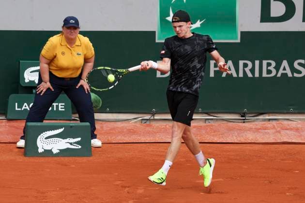TENNIS : Roland Garros 2025 - Internationaux de France - 29 05 2025 Alexander Zverev (GER) Vs Jesper de Jong (NED) ParisFrance  Copyright: xMichtofx