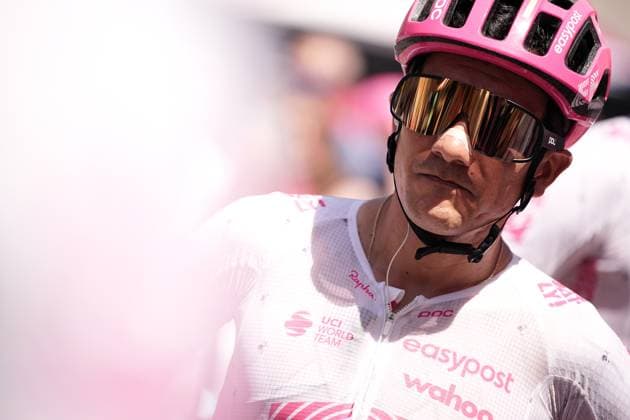 Ayuso Pesquera Juan of Uae Team Emirates Xro during the stage 18 of the Giro d™Italia from Morbegno to Cesano Maderno, Italy - Thursday, May 29, 2025. - cycling.  Copyright: xMarcoxAlpozzi LaPressex