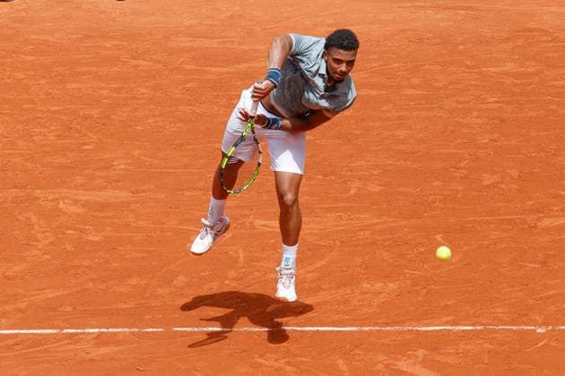 May 29, 2025, Paris, Paris, France: Arthur Fils (FRA) in action during the tennis Grand Slam of Roland Garros 2025,match betweenJaume Munar (ESP) and Arthur Fils (FRA) at Roland Garros Stadium - on May 29 2025.Paris - France Paris France - ZUMAb253 20250529_zsp_b253_070 Copyright: xLoicxBaratouxx