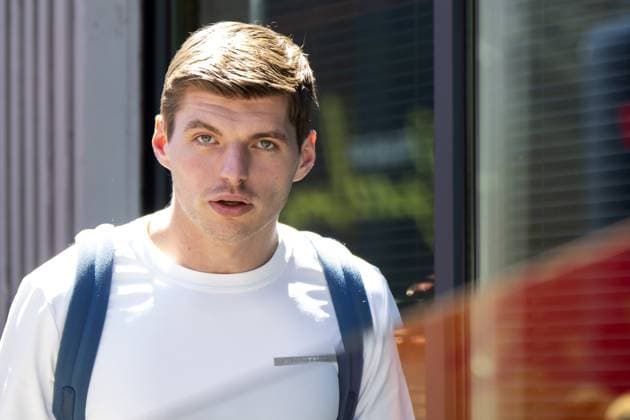 BARCELONA - Max Verstappen (Red Bull Racing) on arrival at the Circuit de Barcelona-Catalunya for the media day ahead of the Spanish Grand Prix. ANP SANDER KING xVIxANPxSportx xxANPxIVx 528954397 originalFilename: 528954397.jpg