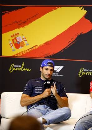55 Carlos Sainz (ESP, Atlassian Williams Racing), F1 Grand Prix of Spain at Circuit de Barcelona-Catalunya on May 29, 2025 in Barcelona, Spain. (Photo by HOCH ZWEI) Barcelona Spain