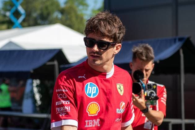Formel 1 GP Barcelona Donnerstag, 29.05.2025 Charles Leclerc 16, Scuderia Ferrari; Formel 1 GP Barcelona Donnerstag, 29.05.2025 Copyright: xBEAUTIFULxSPORTS Erlhofx