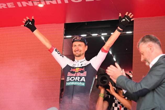 29-05-2025 Giro D italia; Tappa 18 Morbegno - Cesano Maderno; 2025, Red Bull - Bora Hansgrohe; Denz, Nico; Cesano Maderno; 