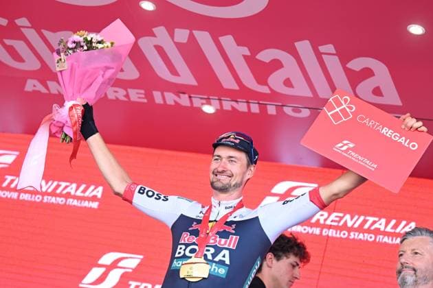 29-05-2025 Giro D italia; Tappa 18 Morbegno - Cesano Maderno; 2025, Red Bull - Bora Hansgrohe; Denz, Nico; Cesano Maderno; 