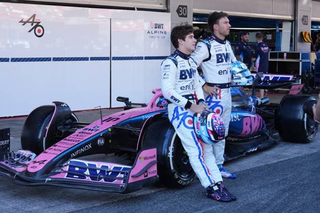29.05.2025, Circuit de Catalunya, Barcelona, Formel 1 Aramco Grand Prix von Spanien 2025 , im Bild Franco Colapinto (ARG), BWT Alpine F1 Team, Pierre Gasly (FRA) (Photo by Hasan Bratic DeFodi Images)