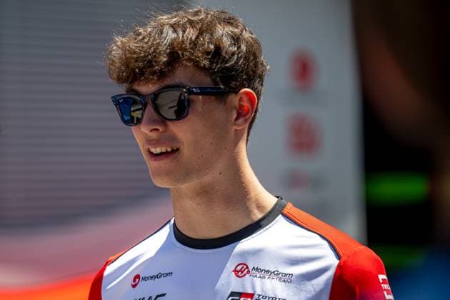 MONTMELO, SPAIN: Oliver Bearman, racing for the Haas F1 team during the 2025 Formula 1 Spanish Grand Prix at the Circuit de Barcelona-Catalunya in Montmelo, Spain