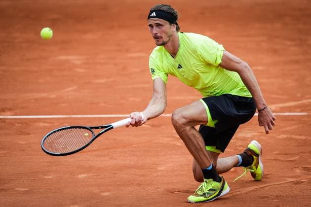 May 29, 2025, Paris, France, France: Alexander ZVEREV of Germany during the fifth day of Roland-Garros 2025, French Open 2025, Grand Slam tennis tournament at Roland-Garros Stadium on May 29, 2025 in Paris, France. Paris France - ZUMAm308 20250529_zsp_m308_044 Copyright: xMatthieuxMirvillex