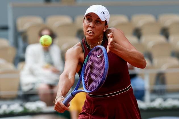 Roland Garros 2025 Madison Keys during Roland Garros 2025 tennis tournament in Paris France on 29 May 2025. Paris France  Copyright: xFotoxOlimpikx originalFilename:jastrzebowski-rolandga250529_npRni.jpg