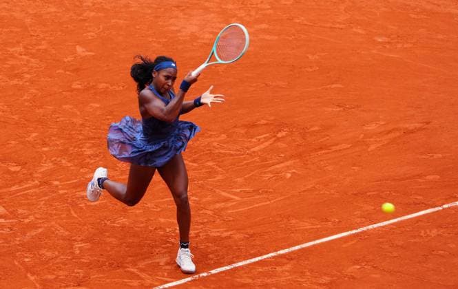 Coco Gauff French Open Tennis, Day Five, Tennis, Roland Garros, Paris, France - 29 May 2025 EDITORIAL USE ONLY No use with unauthorised audio, video, data, fixture lists, club league logos or live services. Online in-match use limited to 120 images, no video emulation. No use in betting, games or single club league player publications. Copyright: xJavierxGarcia Shutterstockx 15328390hd