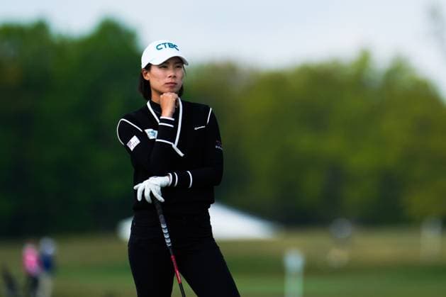 May 29, 2025, Madison, Wisconsin, USA: LILIA VU of the United States waits for another player to hit a shot during the opening round of the 2025 LPGA, Golf Damen U.S. Womens Open at Erin Hills Golf Course in Erin, Wis. Madison USA - ZUMAb262 20250529_znp_b262_009 Copyright: xJeffxM.xBrownx