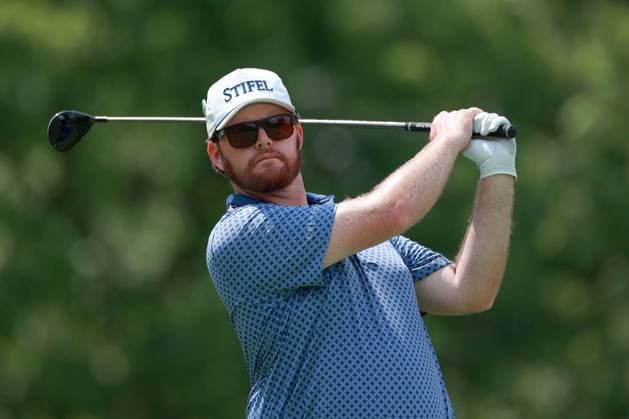 Memorial Tournament presented by Workday Harry Higgs of the United States hits from the 18th tee during the first round of the Memorial Tournament presented by Workday at Muirfield Village Golf Club on May 29, 2025 in Dublin, Ohio. Dublin Ohio United States  Copyright: xAmyxLemusx originalFilename:lemus-memorial250529_npft4.jpg