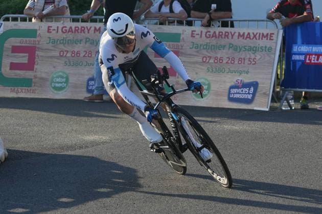 CYCLING - BOUCLES DE LA MAYENNE 2025 - PROLOGUE Carlos Canal during the Prologue of the Boucles de la Mayenne - CrÃ dit Mutuel, UCI ProSeries Cycling event, Individual Time Trial, Laval - Laval (5,4 Km) on 29 May 2025 in Laval, France - Photo Laurent Lairys PSNEWZ LavalFrance  Copyright: xLaurentxLairysx