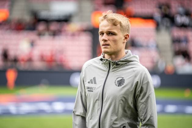 FC Copenhagen v Silkeborg IF, Oddset Cup final 2025, Herning, Denmark Herning, Denmark. 29th, May 2025. Victor Froholdt of FC Copenhagen seen before the Oddset Cup final between FC Copenhagen and Silkeborg IF at MCH Arena in Herning. Denmark, Herning  Copyright: xGonzalesxPhoto NicolaixBethelsenx