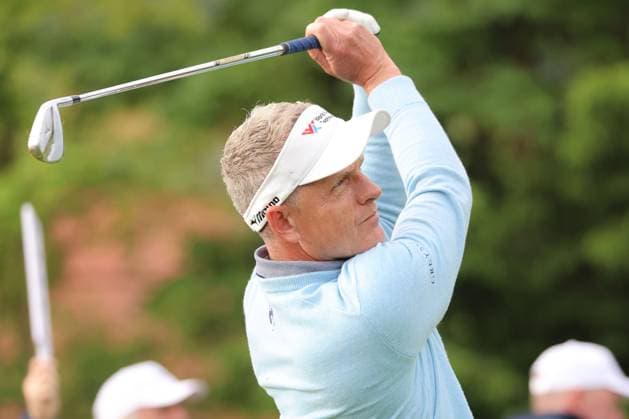 GOLF - Austrian Alpine Open HENNDORF,AUSTRIA,30.MAY.25 - GOLF - DP World Tour, Austrian Alpine Open, Golfclub Gut Altentann. Image shows Luke Donald (GBR).  GEPAxpictures xMathiasxMandl