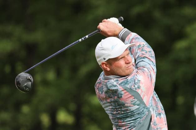 Sport Bilder des Tages GOLF - Austrian Alpine Open HENNDORF,AUSTRIA,30.MAY.25 - GOLF - DP World Tour, Austrian Alpine Open, Golfclub Gut Altentann. Image shows Bernard Neumayer (AUT).  GEPAxpictures xMathiasxMandl