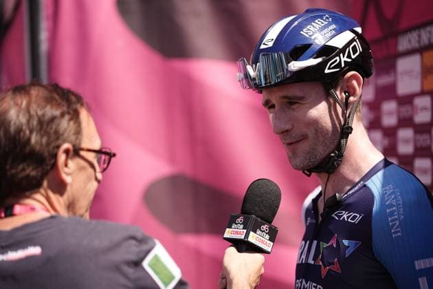 Gee Derek of Israel - Premier Tech during the stage 19 of the Giro d™Italia from Biella to Champoluc, Italy - Friday, May 30, 2025. - cycling.  Copyright: xMarcoxALpozzi LaPressex