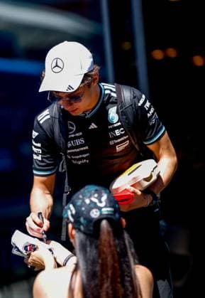 12 Andrea Kimi Antonelli (ITA, Mercedes-AMG Petronas F1 Team), F1 Grand Prix of Spain at Circuit de Barcelona-Catalunya on May 30, 2025 in Barcelona, Spain. (Photo by HOCH ZWEI) Barcelona Spain