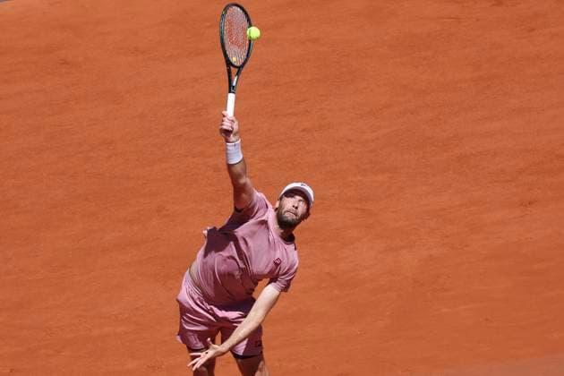 TENNIS : Roland Garros 2025 - Internationaux de France - 30 05 2025 Quentin Halys (FRA) Vs Holger Rune (DEN) ParisFrance  Copyright: xMichtofx