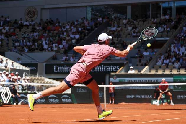 TENNIS : Roland Garros 2025 - Internationaux de France - 30 05 2025 Quentin Halys (FRA) Vs Holger Rune (DEN) ParisFrance  Copyright: xMichtofx