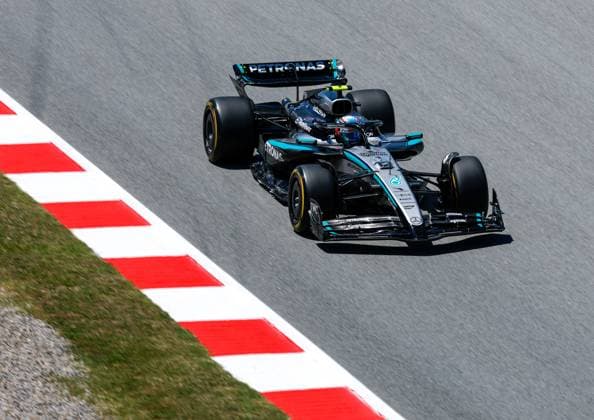 12 Andrea Kimi Antonelli (ITA, Mercedes-AMG Petronas F1 Team), F1 Grand Prix of Spain at Circuit de Barcelona-Catalunya on May 30, 2025 in Barcelona, Spain. (Photo by HOCH ZWEI) Barcelona Spain