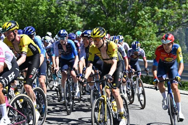30-05-2025 Giro D italia; Tappa 19 Biella - Champoluc; 2025, Visma - Lease A Bike; Col Tzecore; 