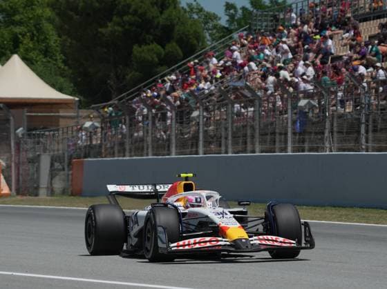 Formel 1 Aramco Grand Prix von Spanien 2025 30.05.2025, Circuit de Catalunya, Barcelona, Formel 1 Aramco Grand Prix von Spanien 2025 , im Bild Liam Lawson (NZL), Visa Cash App RB Formula One Team