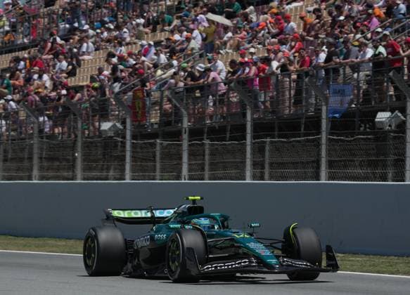 Formel 1 Aramco Grand Prix von Spanien 2025 30.05.2025, Circuit de Catalunya, Barcelona, Formel 1 Aramco Grand Prix von Spanien 2025 , im Bild Fernando Alonso (ESP), Aston Martin Aramco Cognizant Formula One Team