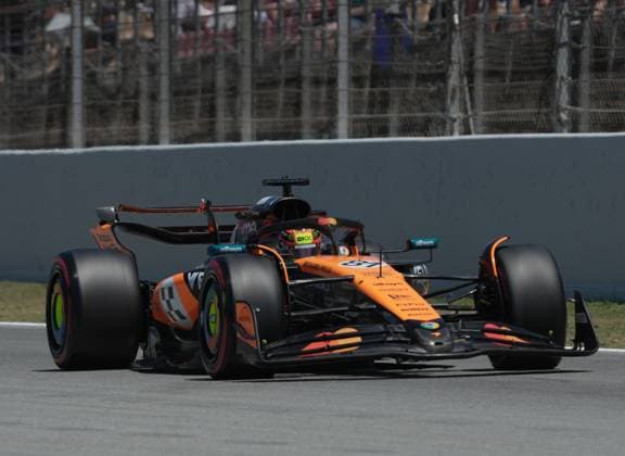 Formel 1 Aramco Grand Prix von Spanien 2025 30.05.2025, Circuit de Catalunya, Barcelona, Formel 1 Aramco Grand Prix von Spanien 2025 , im Bild Oscar Piastri (AUS), McLaren F1 Team