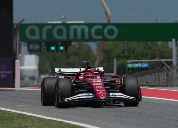 Formel 1 Aramco Grand Prix von Spanien 2025 30.05.2025, Circuit de Catalunya, Barcelona, Formel 1 Aramco Grand Prix von Spanien 2025 , im Bild Charles Leclerc (MCO), Scuderia Ferrari HP
