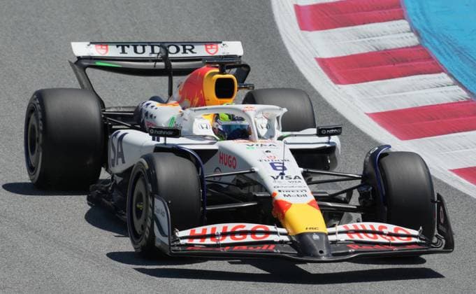 30.05.2025, Circuit de Catalunya, Barcelona, Formel 1 Aramco Grand Prix von Spanien 2025 , im Bild Isack Hadjar (FRA), Visa Cash App RB Formula One Team (Photo by Hasan Bratic DeFodi Images)