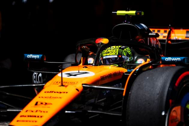 F1 - SPANISH GRAND PRIX 2025 04 NORRIS Lando (gbr), McLaren F1 Team MCL39, action during the Formula 1 Aramco Gran Premio de Espana 2025, Spanish Grand Prix 2025, 9th round of the 2025 FIA Formula One World Championship, WM, Weltmeisterschaft from May 30 to June 1, 2025 on the Circuit de Barcelona-Catalunya, in Montmelo, Spain - MontmeloSpain  Copyright: xCharlyxLopezx