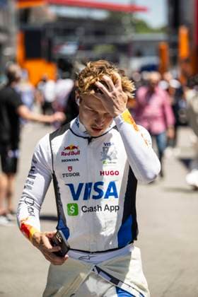 F1 - SPANISH GRAND PRIX 2025 LAWSON Liam (nzl), Visa Cash App RB F1 Team VCARB02, portrait during the Formula 1 Aramco Gran Premio de Espana 2025, Spanish Grand Prix 2025, 9th round of the 2025 FIA Formula One World Championship, WM, Weltmeisterschaft from May 30 to June 1, 2025 on the Circuit de Barcelona-Catalunya, in Montmelo, Spain - MontmeloSpain  Copyright: xCharlyxLopezx