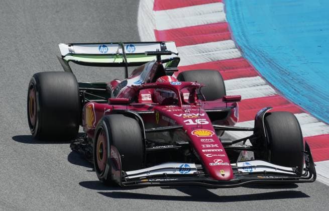 30.05.2025, Circuit de Catalunya, Barcelona, Formel 1 Aramco Grand Prix von Spanien 2025 , im Bild Charles Leclerc (MCO), Scuderia Ferrari HP (Photo by Hasan Bratic DeFodi Images)