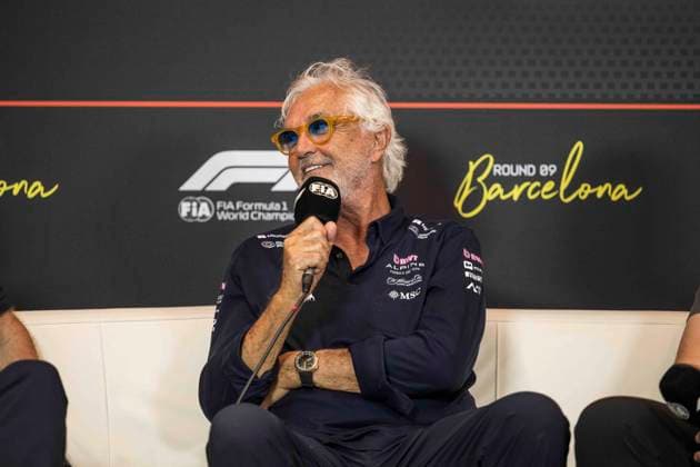 F1 - SPANISH GRAND PRIX 2025 BRIATORE Flavio (ita), Alpine F1 Team, portrait during the Formula 1 Aramco Gran Premio de Espana 2025, Spanish Grand Prix 2025, 9th round of the 2025 FIA Formula One World Championship, WM, Weltmeisterschaft from May 30 to June 1, 2025 on the Circuit de Barcelona-Catalunya, in Montmelo, Spain - MontmeloSpain  Copyright: xCharlyxLopezx