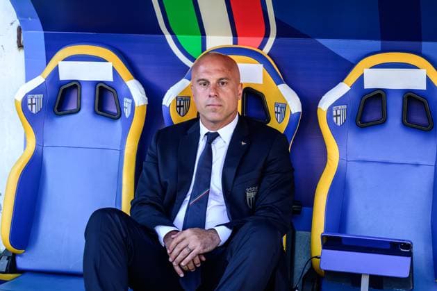 250530 Head coach Andrea Soncin Head coach Andrea Soncin ahead of the Women s Nations League football match between Italy and Sweden on May 30, 2025 in Parma. Photo: Ludvig Thunman BILDBYRAN kod LT LT0706 fotboll football soccer fotball nations league uefa womens nations league italien italy sverige sweden dam bbeng Copyright: LUDVIGxTHUNMAN BB250530LT017