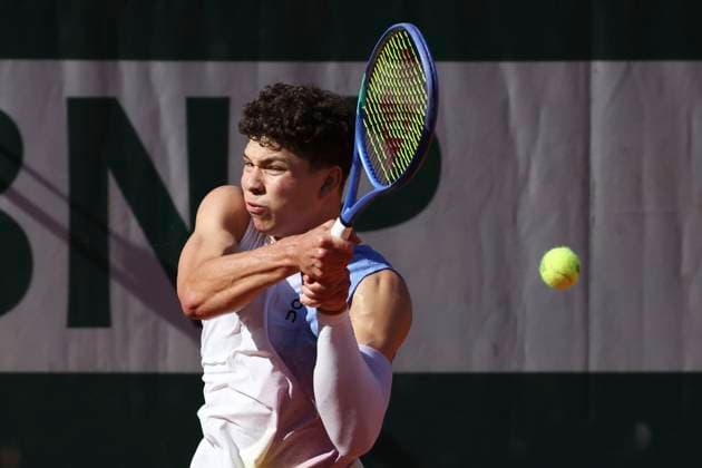 TENNIS : Roland Garros 2025 - Internationaux de France - 30 05 2025 Ben Shelton (USA) Vs Matteo Gigante (ITA) ParisFrance  Copyright: xMichtofx