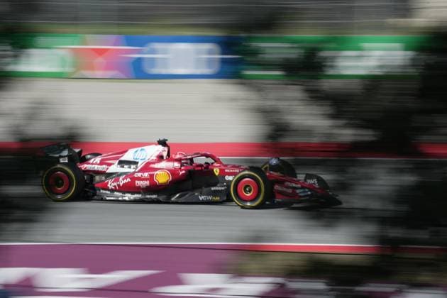 Sport Bilder des Tages Formel 1 Aramco Grand Prix von Spanien 2025 30.05.2025, Circuit de Catalunya, Barcelona, Formel 1 Aramco Grand Prix von Spanien 2025 , im Bild Charles Leclerc (MCO), Scuderia Ferrari HP