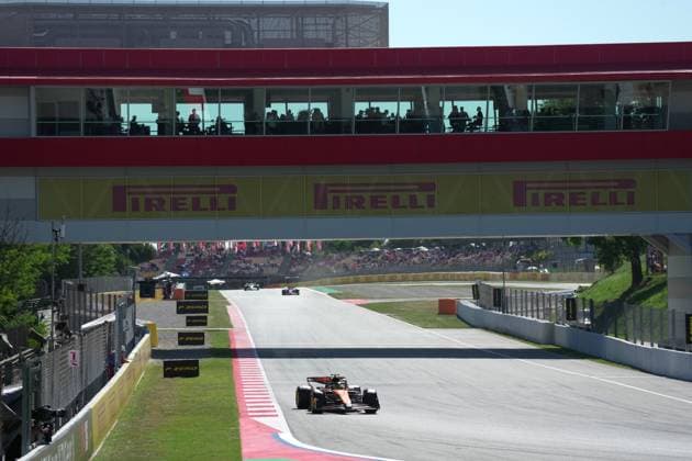 30.05.2025, Circuit de Catalunya, Barcelona, Formel 1 Aramco Grand Prix von Spanien 2025 , im Bild Lando Norris (GBR), McLaren F1 Team (Photo by Hasan Bratic DeFodi Images)