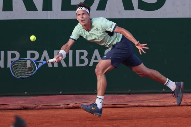 Sport Bilder des Tages Daniel Altmaier (GER) Tennis - French Open 2025 - Roland Garros - Paris - - France - 30 May 2025. Copyright: xJuergenxHasenkopfx
