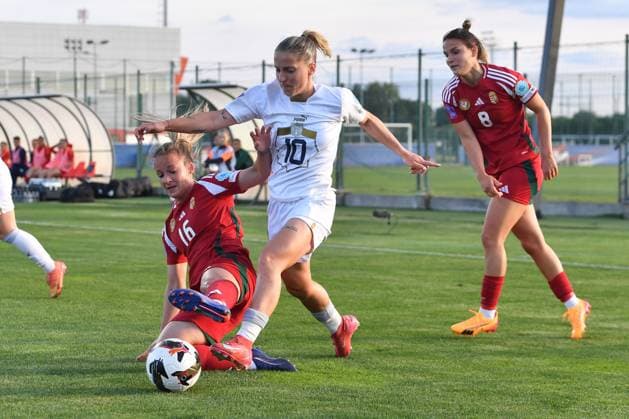 SERBIA vs HUNGARY JELENA CANKOVIC football Serbia vs Hungary Nations league sports center FSS, Stara Pazova 30.05.2025. Foto: FOOTBALL, SERBIA, HUNGARY, NATIONS LEAGUE, WOMEN Stara Pazova Sports center Stara Pazova Serbia Copyright: xMarkoxMetlas xMNxPressx