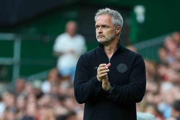 UEFA Frauen Nations League: Deutschland - Niederlande am 30.05.2025 im Weserstadion in Bremen Trainer Christian Wück Wueck (Deutschland) ist zufrieden