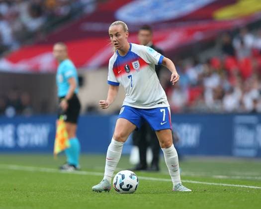London, England, May 30 2025: Beth Mead (7 England) on the ball during the UEFA Womens Nations League game between England and Portugal at Wembley Stadium in London, England. (Jay Patel SPP) Copyright: xJayxPatel SPPx spp-en-JaPa-ENGvPOR_20250530_0014