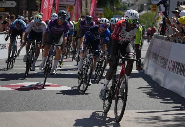CYCLING - BOUCLES DE LA MAYENNE 2025 - STAGE 1 GIRMAY Biniam during the Stage 1 of the Boucles de la Mayenne - CrÃ dit Mutuel, UCI ProSeries Cycling event, Renault Saint-Berthevin - JuvignÃ (166 Km) on 30 May 2025 in JuvignÃ , France - Photo Laurent Lairys PSNEWZ Juvign?France  Copyright: xLaurentxLairysx