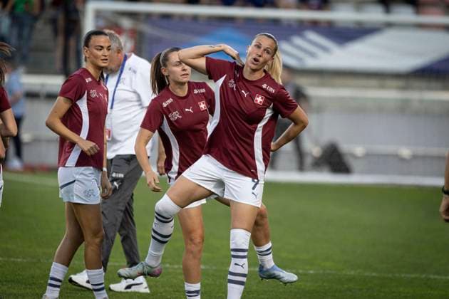 FOOTBALL: UEFA Women™s Nations League 2025 France vs Suisse 30 May 2025 - Stade Marcel Picot, Nancy. France Ana-Maria Crnogorcevic of Switzerland 9  Copyright: xelyxandroxcegarrax
