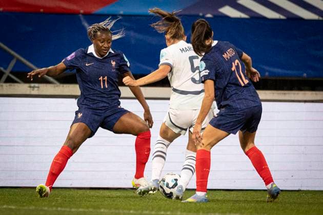 FOOTBALL: UEFA Women™s Nations League 2025 France vs Suisse 30 May 2025 - Stade Marcel Picot, Nancy. France Kadidiatou Diani of France 11  Copyright: xelyxandroxcegarrax
