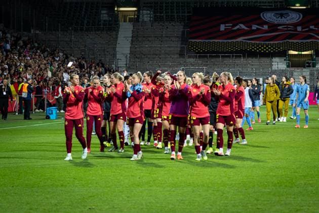 UWNL: Deutschland vs Niederlande; 30.05.25 Jubel nach Sieg Team Deutschland UWNL: Deutschland vs Niederlande, Weserstadion am 30.05.25 Copyright: xBEAUTIFULxSPORTS MarioxM.xKobergx