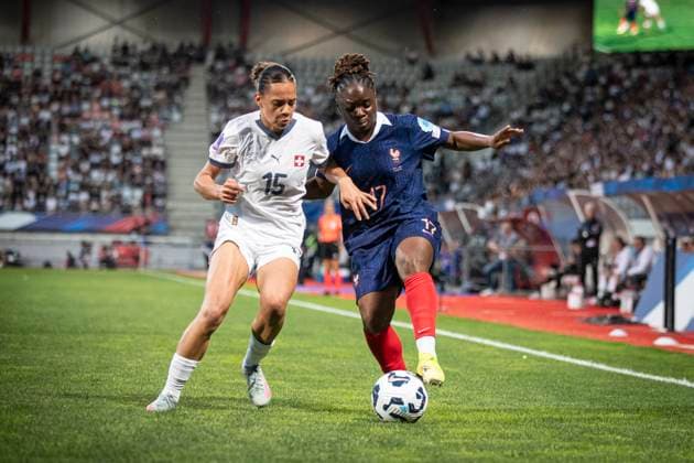 FOOTBALL: UEFA Women™s Nations League 2025 France vs Suisse 30 May 2025 - Stade Marcel Picot, Nancy. France Sandy Baltimore of France 17  Copyright: xElyxandroxCEGARRAx