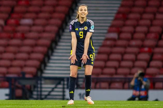 Scotland Women v Austria Women UEFA Women s Nations League 30 05 2025. Group A Caroline Weir of The Scotland Women s national team, Nationalteam during the UEFA Women s Nations League, Scotland vs Austria, The National Stadium, Hampden Park, Glasgow, 30 05 2025 Hampden Park The National Stadium Glasgow United Kingdom Editorial use only , Copyright: xColinxPoultneyx PSI-22199-0111