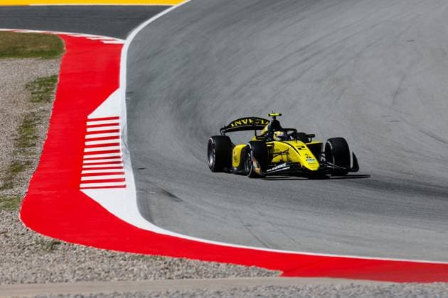 AUTO - FORMULA 2 2025 - BARCELONA 02 STANEK Romane (cze), Invicta Racing, Dallara F2 2024, action during the 6th round of the 2025 FIA Formula 2 Championship from May 30 to June 1, 2025 on the Circuit de Barcelona-Catalunya, in Montmelo, Spain - MontmeloMonaco  Copyright: xJavierxJimenezx