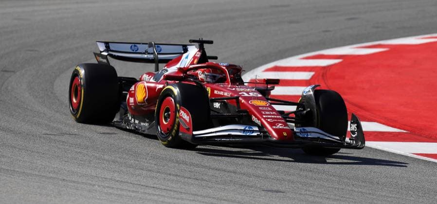 May 30, 2025, Sabadell, Barcelona, Spain: Montmelo Spain May 30, 2025 Charles Leclerc (16 MCO Ferrari ) during Free Practice 1 at the Formula 1 Aramaco Spain Grand Prix 2024 in Montmelo Spain on 30 May 2025 Sabadell Spain - ZUMAu50_ 20250530_zsp_u50_065 Copyright: xXavixUrgelesx